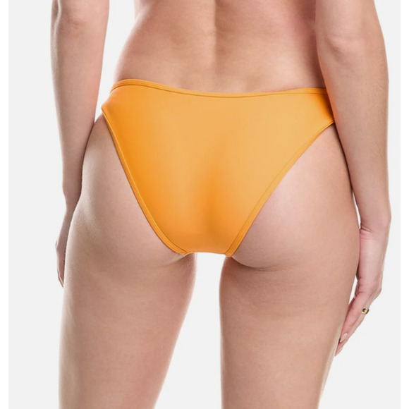 RAMY BROOK SIZE MEDIUM ISLA BIKINI SWIM BOTTOMS APRICOT ORANGE NEW - Picture 2 of 10